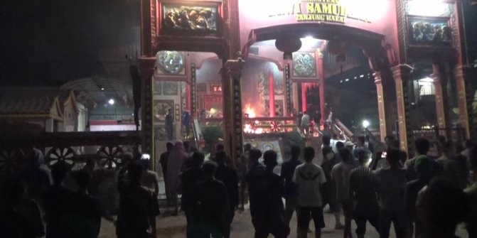 Kepolisian data rumah ibadah rusak akibat kerusuhan di ...