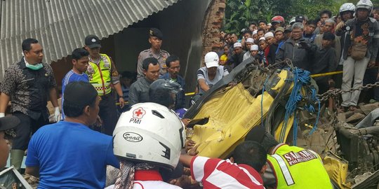 Sopir truk maut di Cianjur mengalami luka berat