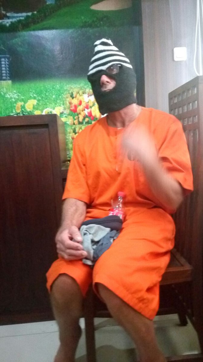 bule diamankan pakai sabu suntik