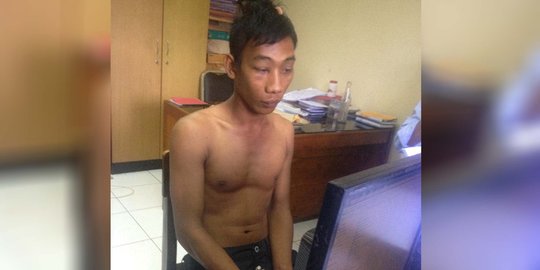 Kejar korban ke dalam rumah, begal motor babak belur diamuk warga