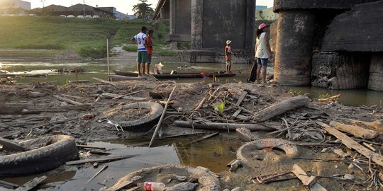 El Nino bikin sungai di Brasil ini hampir kering