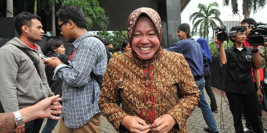 Risma bisa kembali ke Surabaya jika kalah, tapi bukan jadi wali kota