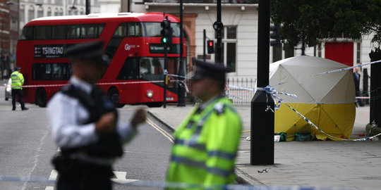 Ini lokasi penusukan membabi buta di London