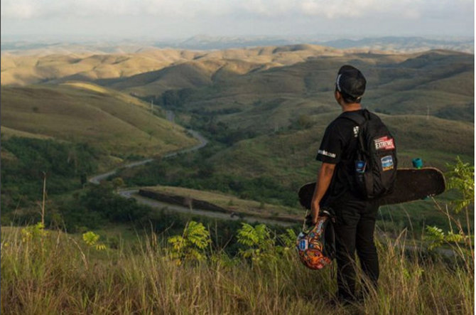 longboard di pulau sumba