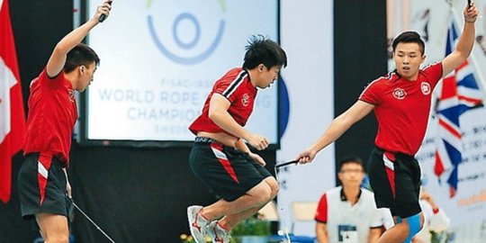 Tim Hong Kong pecahkan rekor dunia, 671 kali lompat tali per 3 menit