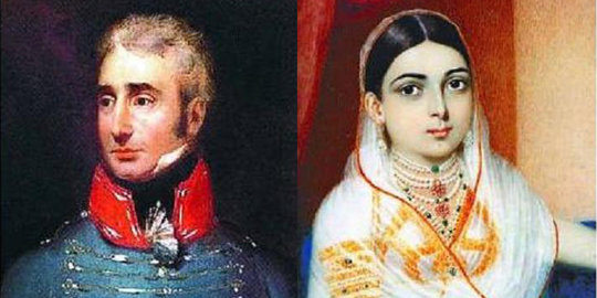 James Kirkpatrick-Khairunnisa, cinta terlarang yang guncang India
