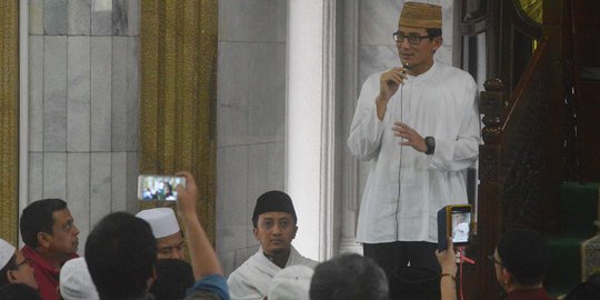 Sandiaga Uno dapat dukungan maju bersama Yusuf Mansur