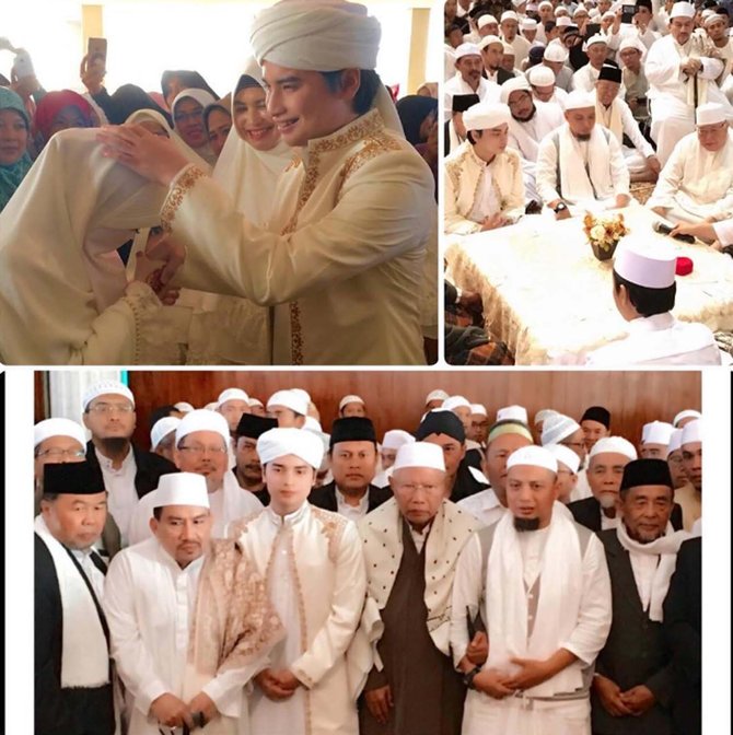 Nikah muda, ini pesan khusus anak Ustaz Arifin Ilham ke sang istri