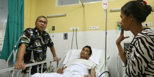 1 Anggota Satpol PP Makassar masih kritis, tertusuk hingga paru-paru