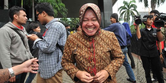 Risma jadi idola parpol lawan Ahok, ini kata PDIP
