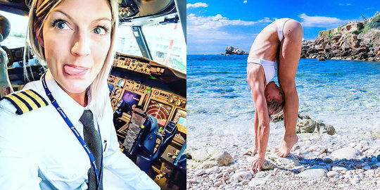 Yuk, kenalan dengan Maria Pettersson, pilot terseksi di Instagram