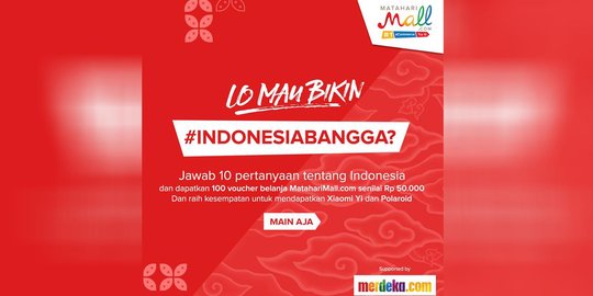 HUT RI 71, ayo bikin Indonesia bangga