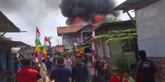 30 Rumah di Depok terbakar, warga tak sempat selamatkan harta