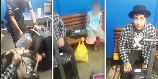 Hendak diadopsi, bocah 11 tahun diselundupkan dalam koper besar