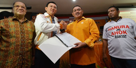 Hanura pastikan koalisi partai pendukung Ahok solid