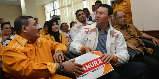 Hanura sebut dukungan terhadap Ahok pertaruhkan integritas partai