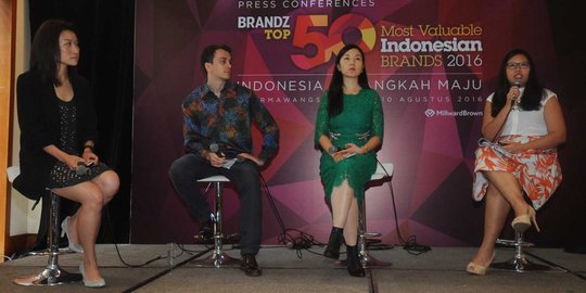 BrandZ rilis 50 merek paling berharga di Indonesia