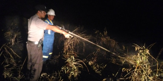 Lahan gambut seluas 3 hektare di Pekanbaru terbakar