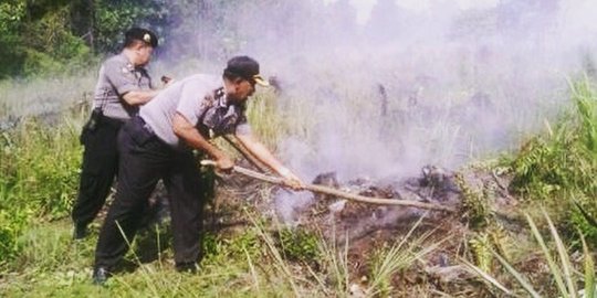 Warga kenali pembakar lahan di Pekanbaru, polisi buru pelaku