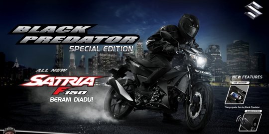 Suzuki All New Satria F150 Black Predator Special Edition dirilis