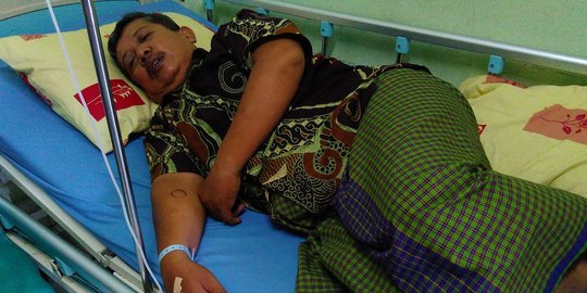 Guru yang dikeroyok murid dan orang tua menderita hidung patah