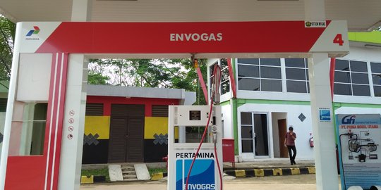 Pertamina resmikan SPBG induk di Bogor