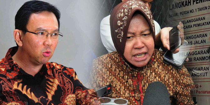 Risma marah, Ahok ogah minta maaf  merdeka.com