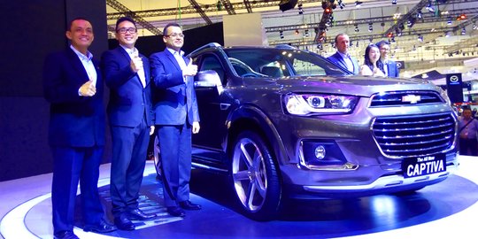 All New Chevrolet Captiva dibanderol mulai Rp 425 Juta