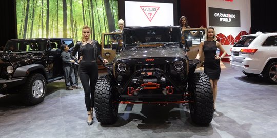 Jeep Wrangler 'Cliffhanger Edition' tampil gagah di GIIAS 2016