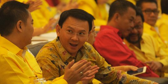 Ahok: Aku enggak mau masuk partai politik lagi