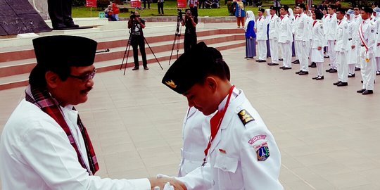 30 SMA/SMK se-Jakarta ikuti lomba Paskibra PDIP