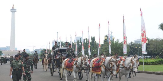 Istana jadwalkan peringatan HUT RI ke-71 dengan lebih 