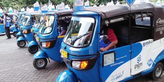 Naik bajaj gas gratis dan dapat hadiah Rp 1 juta, begini caranya