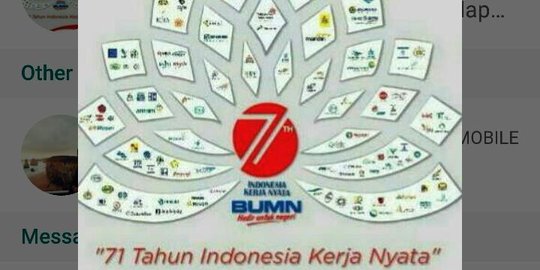 Ini cara unik karyawan dan deputi BUMN sambut HUT RI ke-71