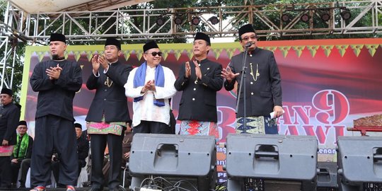 Tak ada Ahok, Djarot mesra dengan sejumlah partai di Lebaran Betawi