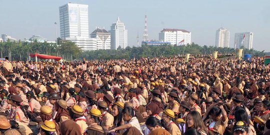 Adhyaksa Dault: Jangan hanya satu kali setahun pakai baju pramuka