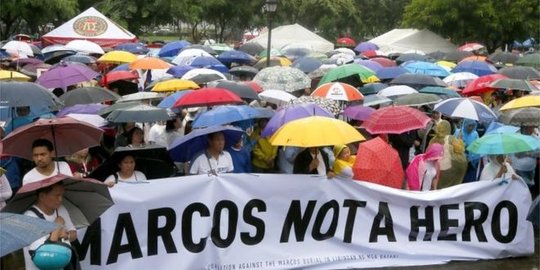 Rakyat Filipina tolak jasad Presiden Marcos pindah ke taman pahlawan