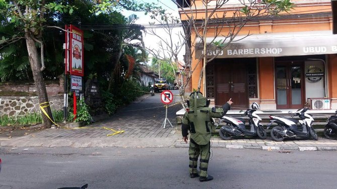 tas diduga bom di ubud bali