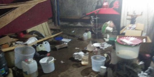BNN bongkar laboratorium pembuatan sabu-sabu di Lhokseumawe