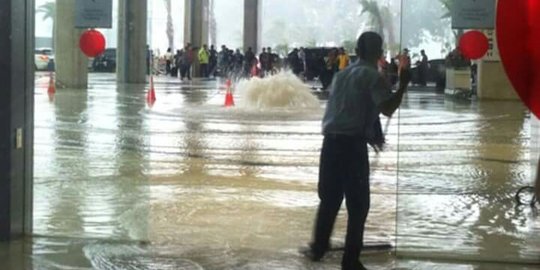 Cegah banjir terminal 3, Wika bakal bikin sodetan dan talang