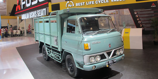 Nostalgia truk klasik Mitsubishi Colt T200 di GIIAS 2016