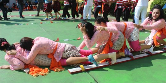 Sambut HUT RI, penghuni Lapas wanita di Malang antusias ikuti lomba