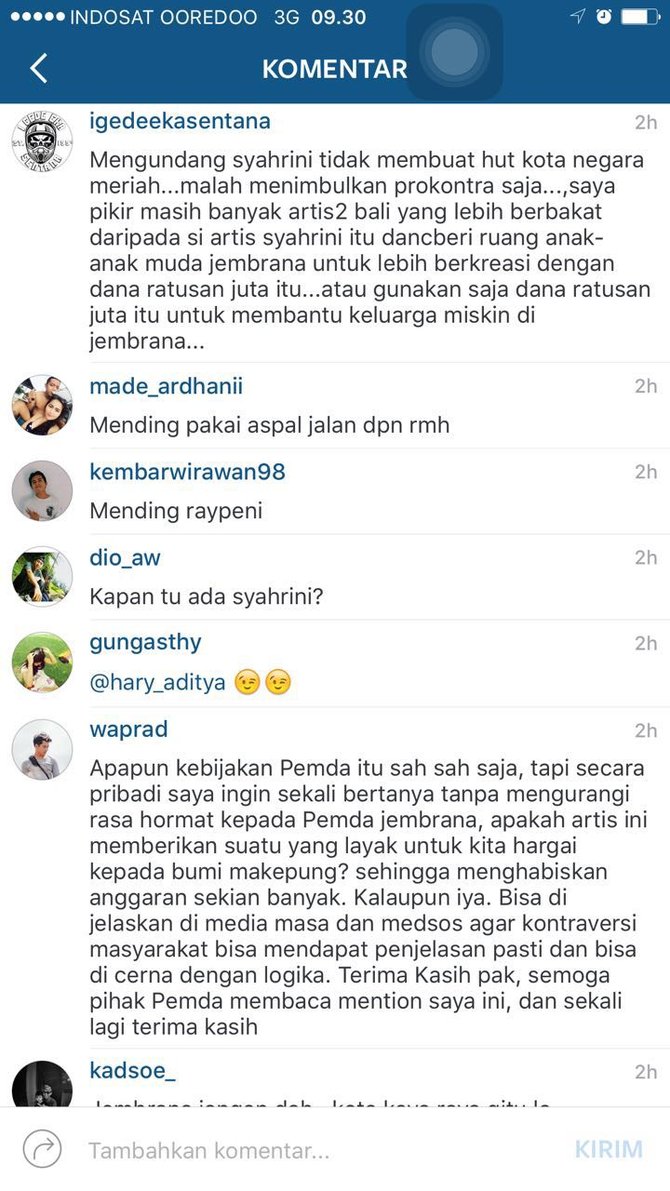 netizen protes syahrini