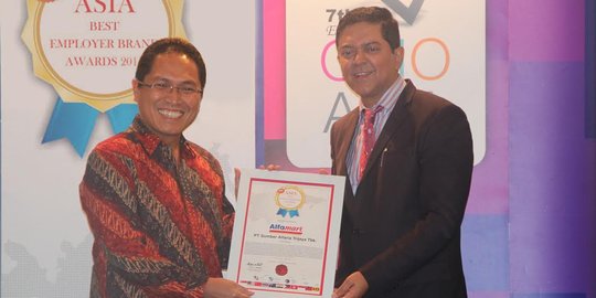 Alfamart raih penghargaan Asia Best Employer Brand Awards 2016