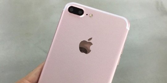 Inikah penampakan iPhone 7 Plus dengan warna rose gold?