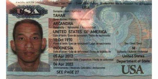 Beredar paspor Amerika Serikat dan Indonesia milik Arcandra
