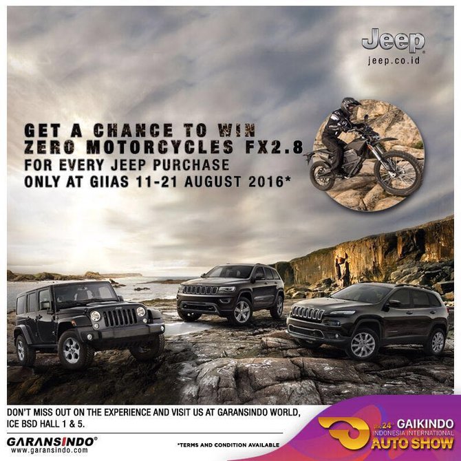 jeep zero promo di giias 2016