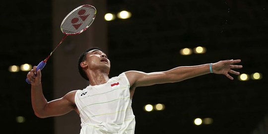 Tommy Sugiarto tumbang di tangan tunggal putra Inggris