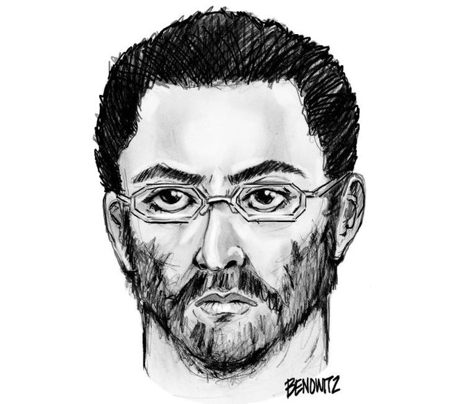 sketsa pelaku penembakan imam masjid new york