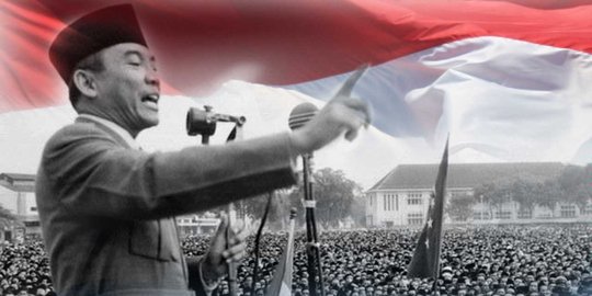 Kenapa bendera Indonesia Merah-Putih? Ini jawaban Soekarno | merdeka.com